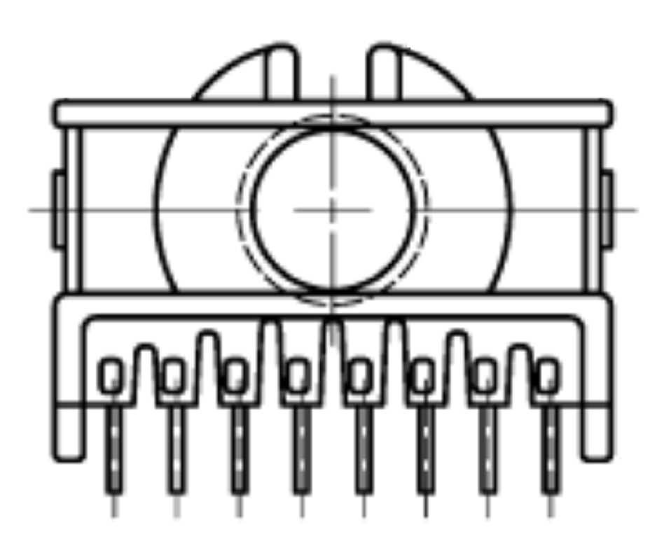 ETD39变压器骨架ETD39 电源骨架ETD39高频骨架ETD-东莞市扬通电子有限公司