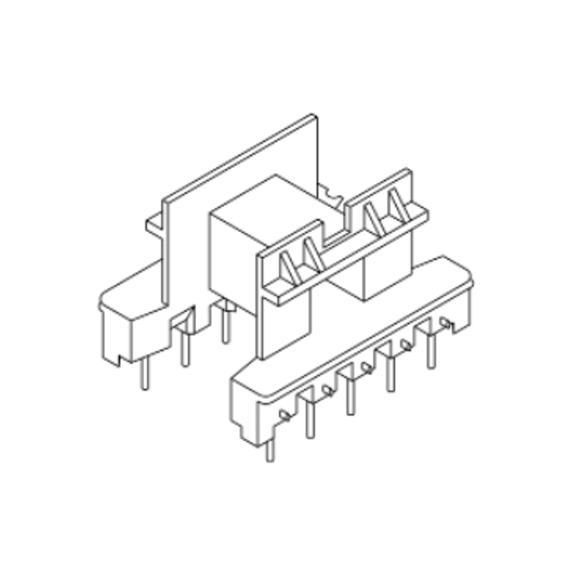 EE25变压器磁芯骨架EE26电源骨架 EE25骨架 EE26高频骨-东莞市扬通电子有限公司