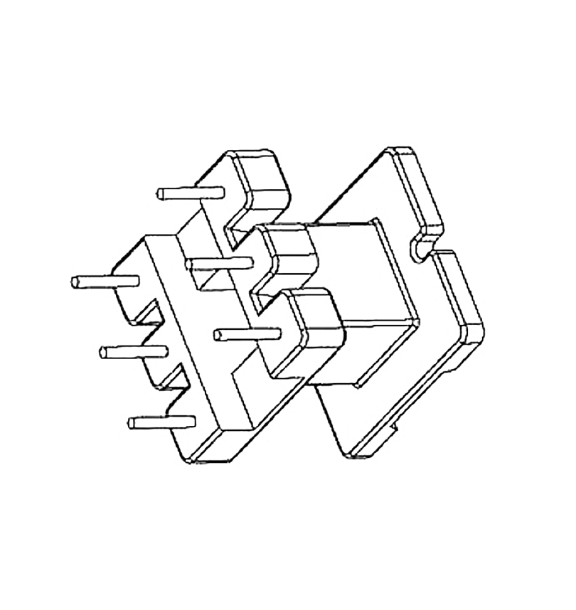 EE25变压器磁芯骨架EE26电源骨架EE25骨架 -东莞市扬通电子有限公司
