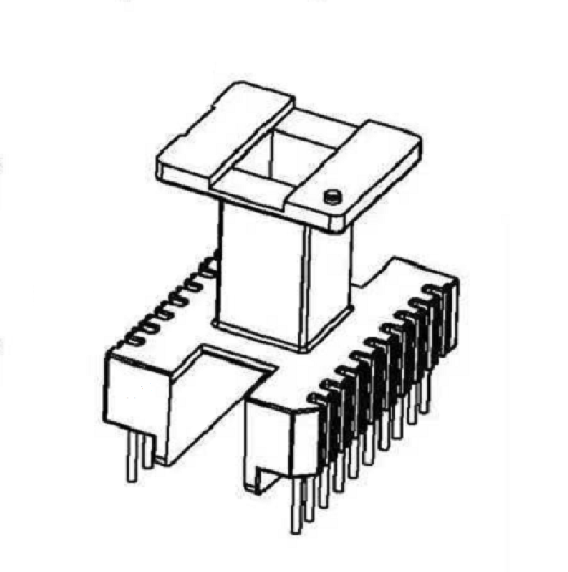 EE25变压器骨EE26电木骨架EE26电源骨架EE25高频骨架EE26-东莞市扬通电子有限公司
