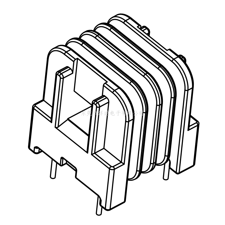 uu16变压器骨架ui16电木骨架uf16高频骨架卧式骨架 ytq-1638